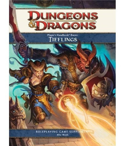 Rpg Dungeons & Dragons Player's Handbook Races Tieflings - Roleplaying Game Supplement