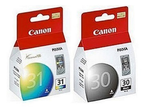 Combo Canon Cartuchos Canon 30 Pg-30 Y Canon 31 Cl-31