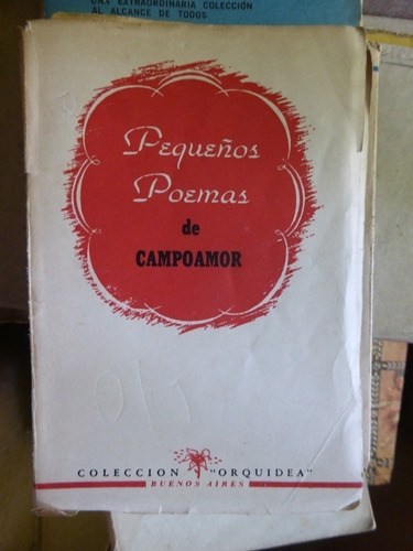 Pequeños Poemas - Capoamor - Colección Orquidea Buenos Aires