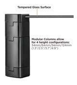 Imagen 3 de 6 de Mp Ams 12 40 Monitor Extralargo Vidrio Templado Altura