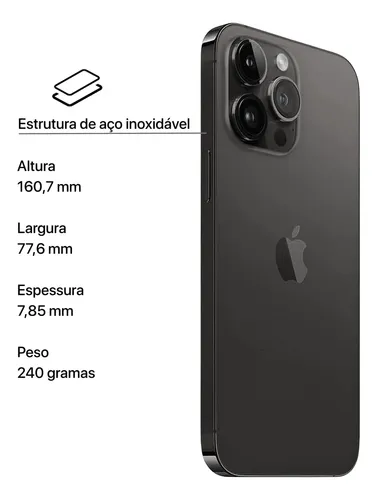 Iphone 14 Pro Max 5g (128gb) Azul Original Menor Preço + Nfe (Novo