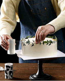 bestomz Bobina para alimentos acetato transparente moldes para tartas pastelería pasteles 210 M 