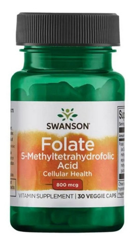 Folato, ácido fólico ativo, metiltetrahidrofólico, sabor neutro