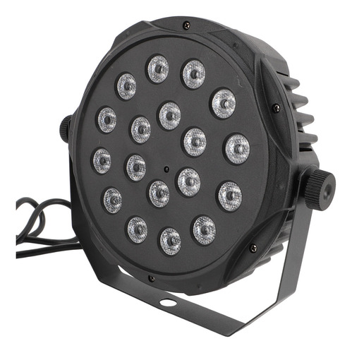 Led Stage 18 X 3w, Ativado Por Som, 2 Modos De Trabalho, Rgb