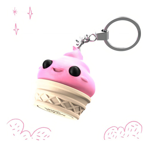 Cogonauts Mini Skup - Llavero Picador Color Rosa Miniskup