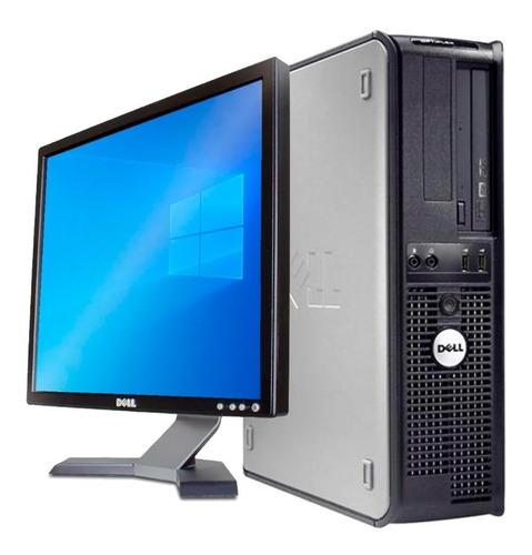 Equipo Dell Optiplex Core 2 Duo Monitor+wifi Windows 10 (Reacondicionado)