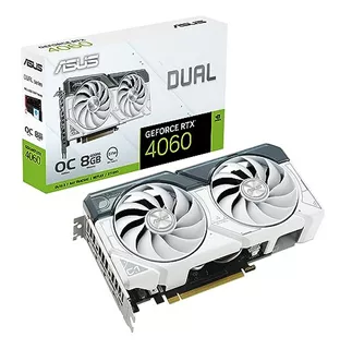 Tarjeta Gráfica Asus Dual Rtx 4060 Oc White 8gb Gddr6 Gaming