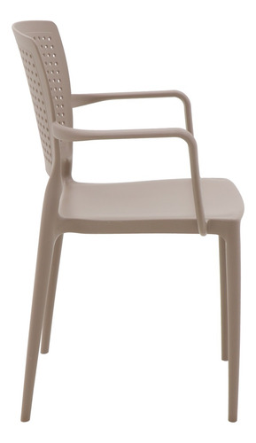 Silla Safira X2 Unidades Tramontina Apilable Fuerte · Boxbit Estructura De La Silla Taupe