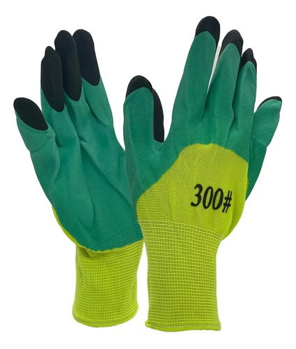 Guantes De Trabajo Verde Pack 12 Pares