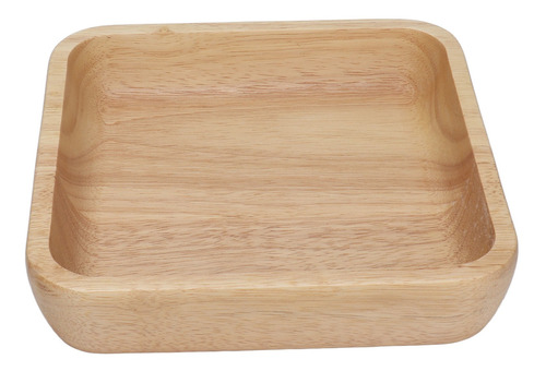 Ensaladera De Madera, Cuadrada, Gruesa, Simple, Para Cocina