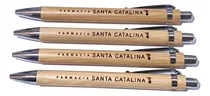 Comprar 10 Boligrafos De Madera Personalizados Grabados Nombre Logo