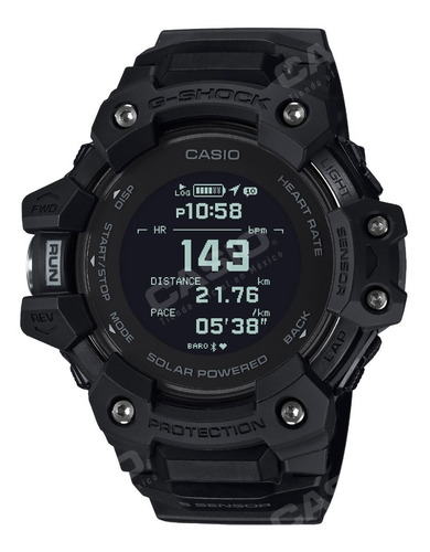 Imagen 1 de 10 de Reloj Casio G-shock G-squad Gbd-h1000-1 Heart Monitor