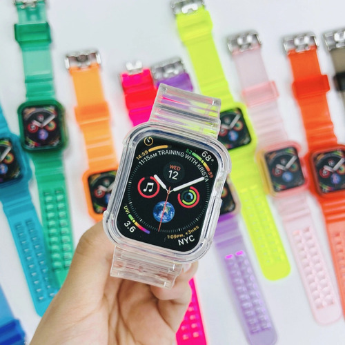Protector Con Correas Completo Reloj Smartwatch 44mm