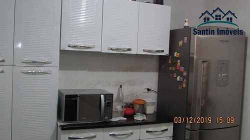 Imagem 21 de 29 de Sobrado Com 2 Dormitórios (01 Suíte)espaço Gourmet,02 Vagas Cobertas À Venda, 137 M² Por R$ 430.000 - Vila Alzira - Santo André/sp - So0294