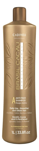 Brasil Cacau Shampoo Antifrizz 1000ml - A- Mtto En Casa