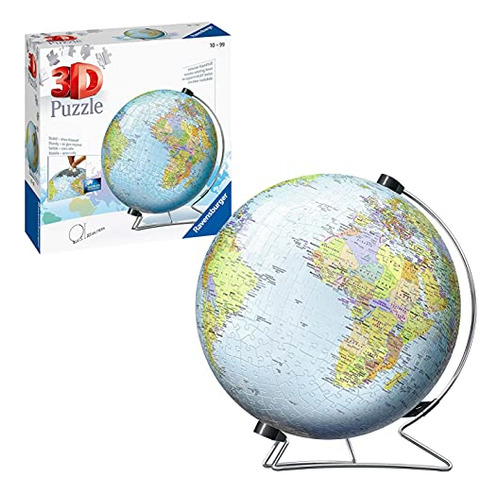 Rompecabezas 3d Ravensburger The Earth Para Niños, 540 Pieza