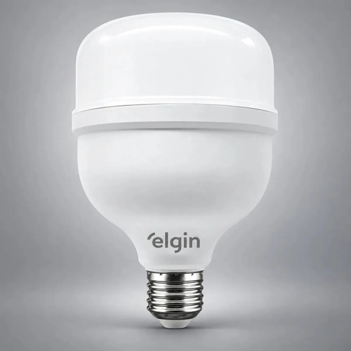 Lampada Led Bulbo Alta Potencia 50w Elgin 6500k