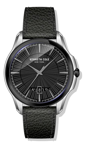 Reloj Kenneth Cole Kcwgb2125102 Para Caballero Color Negra