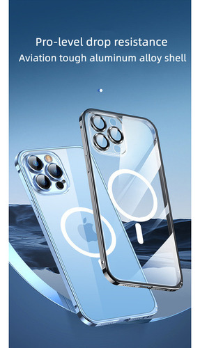 Funda Protectora De Metal For Iphone15/14/13/12/11pro