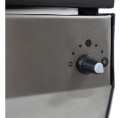 Parrilla Eléctrica Angus E480 Con Dimmer Tromen Forastero Color Gris