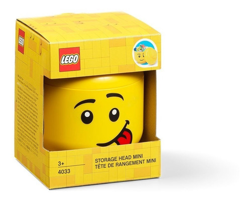Imagen 10 de 10 de Caja Apilable Organizador Lego® Cabeza Head Mini 4033 Pc