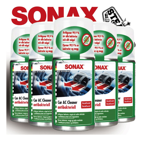 Sonax® | Car A/c Cleaner | Limpiador Aire Acondicion | 150ml