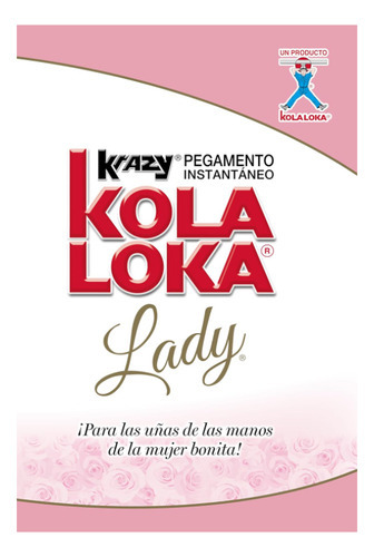 Kola Loka Lady En Brocha Para Unas 5g Con Lampara Uv Transparente