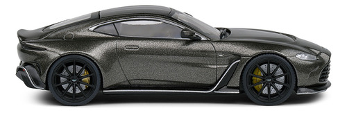 Miniatura Aston Martin Vantage V12 2023 Cinza Cumberland 1:43 Solido