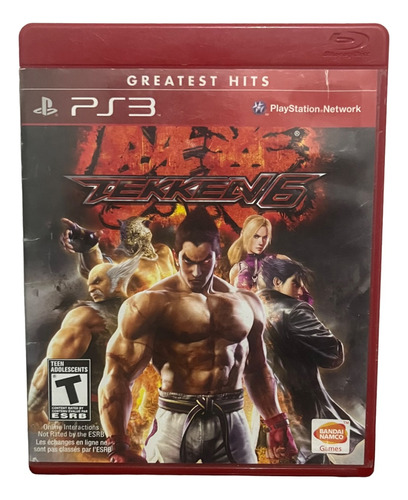 Tekken 6 Playstation 3 Jogo Original Ps3 Mídia Física Luta (Recondicionado)