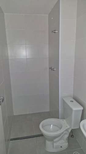 Apartamento Em Santos Com 2 Dormitórios, 1 Vaga De Garagem Para Carro, 1 Banheiro, Sala, Cozinha, Área De Serviço E Varanda