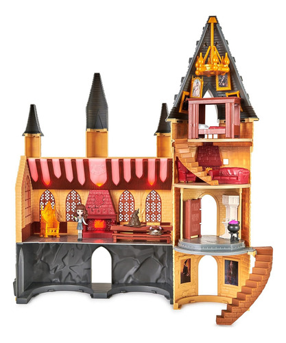 Harry Potter, Mini Castillo De Hogwarts Con Luces Y Sonido