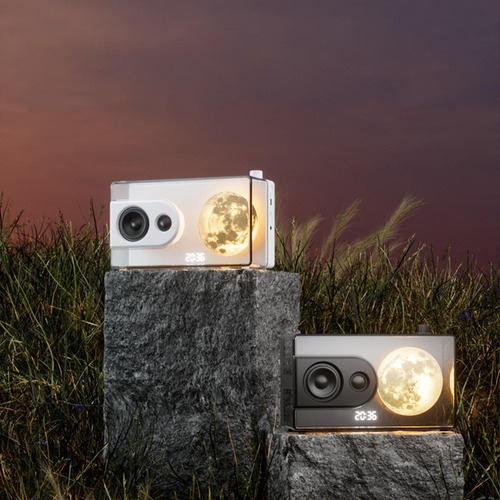 Desktop Clear Portable Speaker Music Reproducir Dispositivo