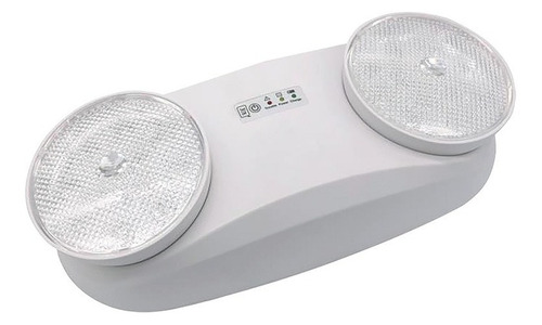 Lampara De Emergencia Led Argos 4.5w 120-277v 800lm Automat Color Blanco