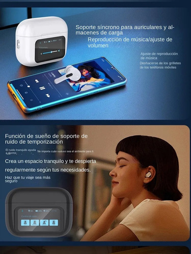 Auriculares Bluetooth Con Cancelación De Ruido