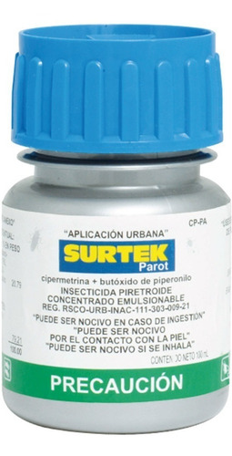 Insecticida Control De Plaga Cucarachas Inholoro 100 Ml