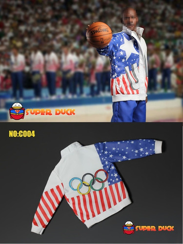 1/6 Set De Ropa Basketball Jacket And Pants Set Hot Toys (Usado)