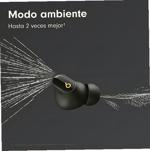 Beats Studio Buds + | Audífonos Inalámbricos De Verdad Con Color Negro/Oro