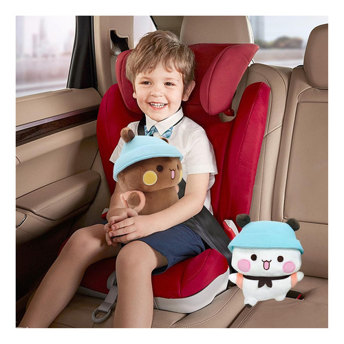 Ursinho De Pelúcia Kawaii Panda Com Chaveiro