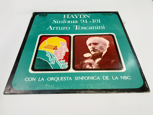 Haydn: Sinfonía 94-101, Arturo Toscanini - Lp Nacional Nm