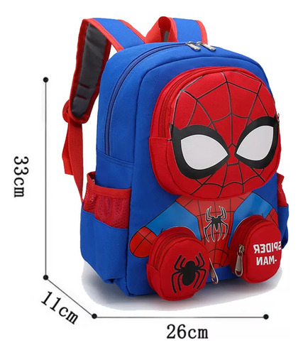 Mochila Del Hogar-aranha Mochila Escolar Infantil Meninos