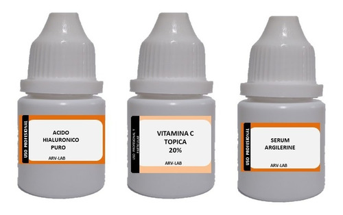 Hialuronico Puro + Vitamina C  + Argilerine + Dmae X50 Cc