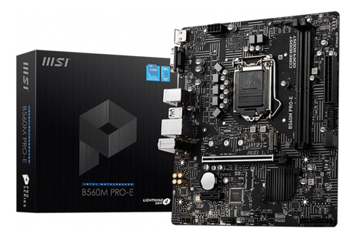 Motherboard Msi B560m Pro-e S1200 Intel Ddr4 11va Gen