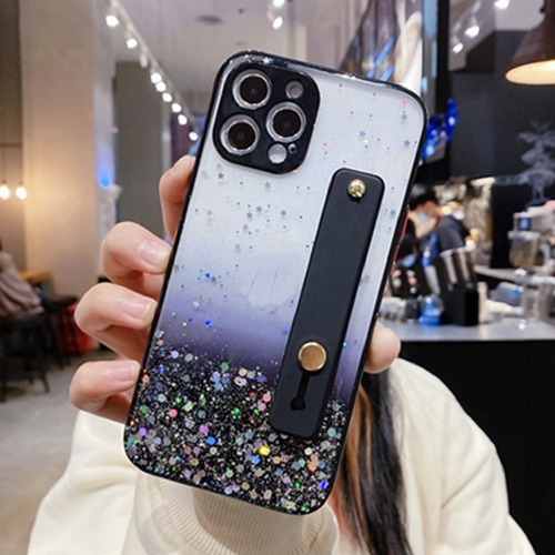 Funda Para Oppo A72 4g/a53/a32 Con Funda Protectora Y Soporte De Pulsera, Funda Transparente Brillante De Tpu Suave