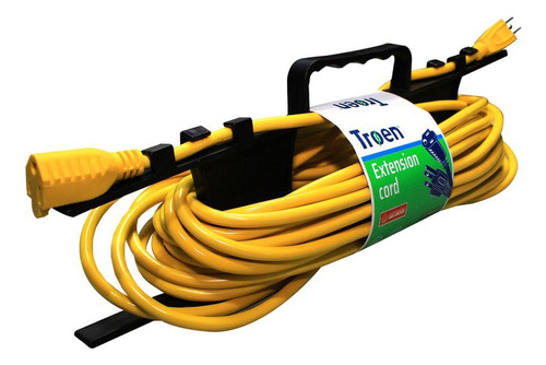 Extension Electrica 110v 7.6 Metros Tipo Cable Troen
