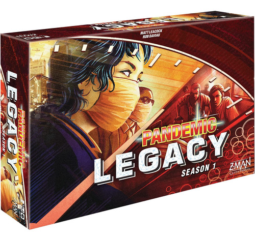 Juego De Mesa Pandemic Legacy Season 1 Red Edition | Juego D