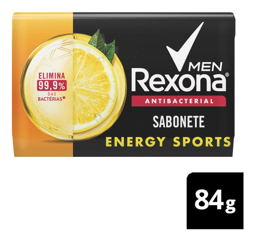 Sabonete Em Barra Rexona Men Sport Fresh 84g