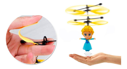 Juguete Volador Drone Recargable Luz Led  Para Niños  Oferta
