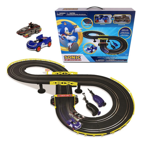 Sonic The Hedgehog - Pista De Carreras Con Sonic Y Shadow