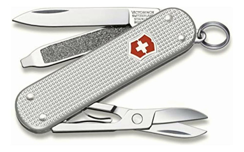 Victorinox Classic Sd Navaja Pequeña, Plateado (silver)