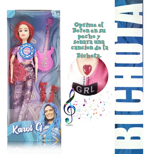 Muñecas Karol G Juguetes Figura Bichota Juguetería